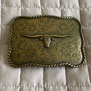 Men’s Longhorn Belt Buckle.